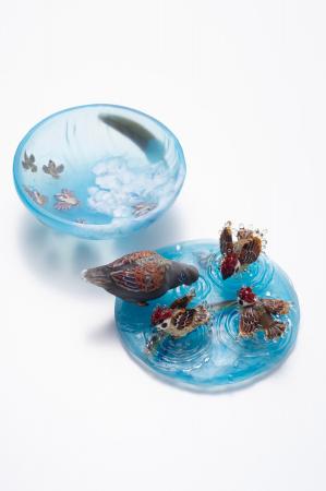 【銀座・和光】「たなごころで愛でる硝子四人展」を7