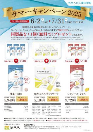 医療機関専用サプリメントの『亜鉛』（90粒）、『ビタ