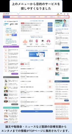 3クリックで全てのサービス・情報へ
