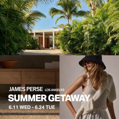 〈JAMES PERSE（ジェームス パース）〉“SUMMER GETAWA