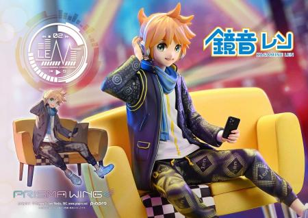 「鏡音レン」をlack氏のイラストから1/7スケールでフ
