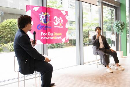 ｜京都外国語大学｜セレッソ大阪 長谷川顕氏(本学 OB