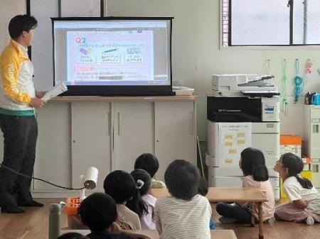 明治安田と共に未来世代を応援！　明光学童クラブで遊