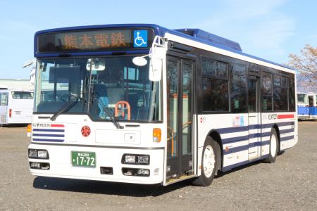 熊本電気鉄道株式会社の貸切バスおよび路線バス全車両