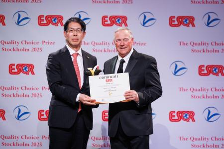 ＴＯＴＯＫＵが欧州品質研究協会（ＥＳＱＲ）の「クオ
