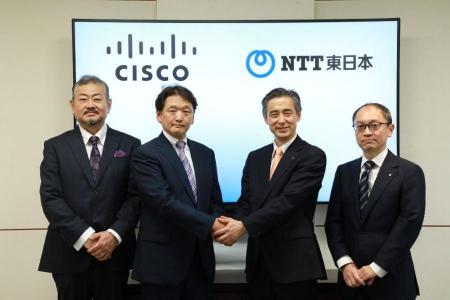 シスコとNTT東日本「中小企業の未来を支える」ネット