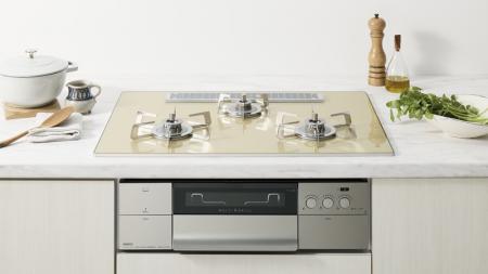 ノーリツのビルトインコンロ「PROGRE」で備蓄米utf-8 ノーリツのビルトインコンロ「PROGRE」で備蓄米utf-8