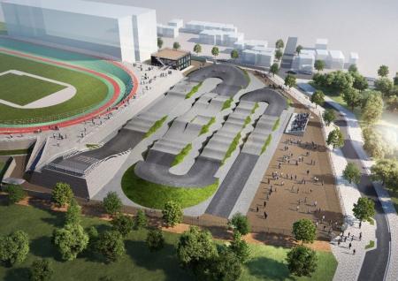 国際基準の名古屋競輪場BMXレースコースが誕生! 国際基準の名古屋競輪場BMXレースコースが誕生!
