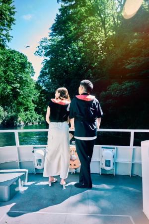 国内初の再エネで航行する遊覧船でメモリークルーズを 国内初の再エネで航行する遊覧船でメモリークルーズを