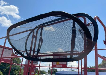 高所作業車での落下事故防止に新基準!業界初「しなや 高所作業車での落下事故防止に新基準!業界初「しなや