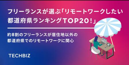 フリーランスが選ぶ「リモートワークしたい都道府県ラ フリーランスが選ぶ「リモートワークしたい都道府県ラ