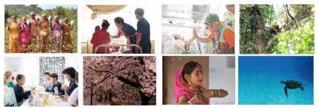 豊島が展開する、オーガニックコットンの普及活動を通 豊島が展開する、オーガニックコットンの普及活動を通