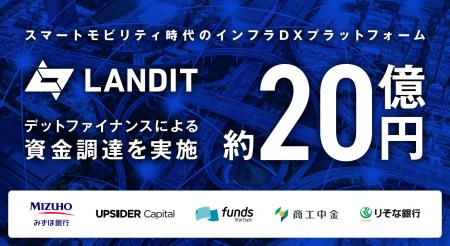 モビリティインフラ事業のランディット、みずほ銀行等 モビリティインフラ事業のランディット、みずほ銀行等