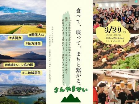 山形・山梨・山口 (3県)3市町合同カンパイミーティ 山形・山梨・山口 (3県)3市町合同カンパイミーティ