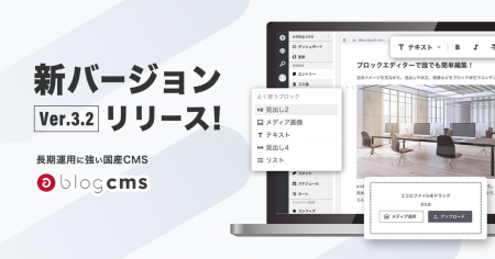 「HTML をそのまま CMS 化」できる強みはそのままに、 「HTML をそのまま CMS 化」できる強みはそのままに、