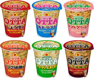 “うま濃いスープ&もちっと麺”に進化!MARUCHAN QTTA “うま濃いスープ&もちっと麺”に進化!MARUCHAN QTTA