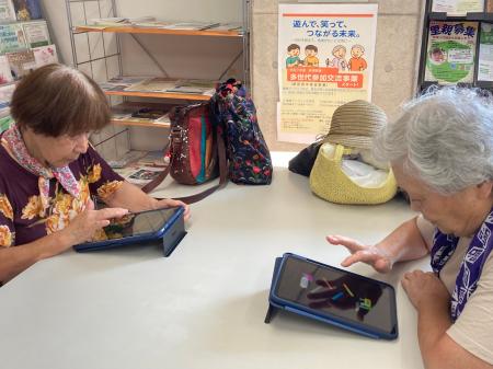 高齢者のリハビリ支援にボランティアで脳トレゲーム用 高齢者のリハビリ支援にボランティアで脳トレゲーム用