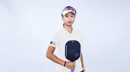 ピックルボールワン、15歳の日本代表・佐脇京選手とス ピックルボールワン、15歳の日本代表・佐脇京選手とス