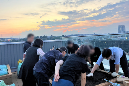 Landport横浜杉田にスマートコミュニティ農園「”Veges Landport横浜杉田にスマートコミュニティ農園「”Veges