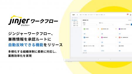 ジンジャーワークフロー、兼務情報を承認ルートに自動 ジンジャーワークフロー、兼務情報を承認ルートに自動
