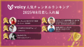 はっちゃんのVoicyが11ヵ月連続NO.1! はっちゃんのVoicyが11ヵ月連続NO.1!