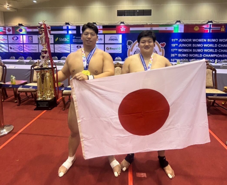 ソディック相撲部が世界で躍進! ソディック相撲部が世界で躍進!