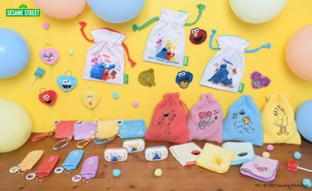 セサミストリートの仲間が加わり、日常のアイテムがよ セサミストリートの仲間が加わり、日常のアイテムがよ