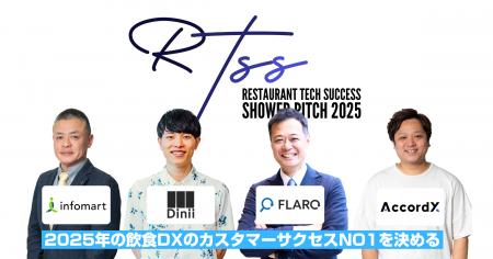 「RESTAURANT TECH SUCCESS SHOWER PITCH 2025」決勝 「RESTAURANT TECH SUCCESS SHOWER PITCH 2025」決勝