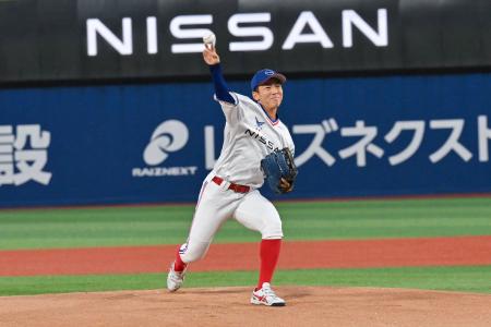 日産硬式野球部、横浜DeNAベイスターズ始球式に登場! 日産硬式野球部、横浜DeNAベイスターズ始球式に登場!