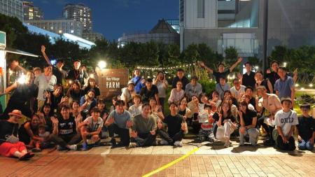 いちご地所株式会社の「トレードピアお台場」敷地内農 いちご地所株式会社の「トレードピアお台場」敷地内農