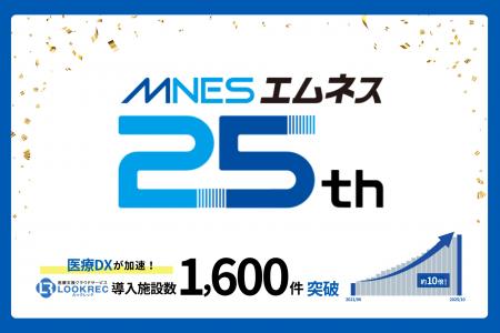 株式会社エムネス 創業25周年を迎える ~クラウド型医 株式会社エムネス 創業25周年を迎える ~クラウド型医