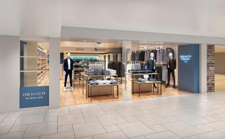 ORIHICA初のメンズ単独店舗1号店!「ジョイナス」に新 ORIHICA初のメンズ単独店舗1号店!「ジョイナス」に新