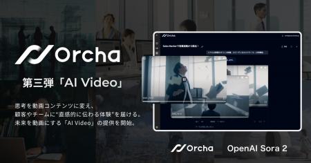 国内初(※1)マルチAIエージェント「Orcha(オルカ)」 国内初(※1)マルチAIエージェント「Orcha(オルカ)」