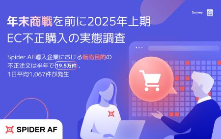 年末商戦を前に2025年上期EC不正購入の実態調査|Spid 年末商戦を前に2025年上期EC不正購入の実態調査|Spid