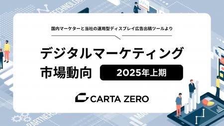CARTA ZERO、2025年上期デジタルマーケティング市場動 CARTA ZERO、2025年上期デジタルマーケティング市場動