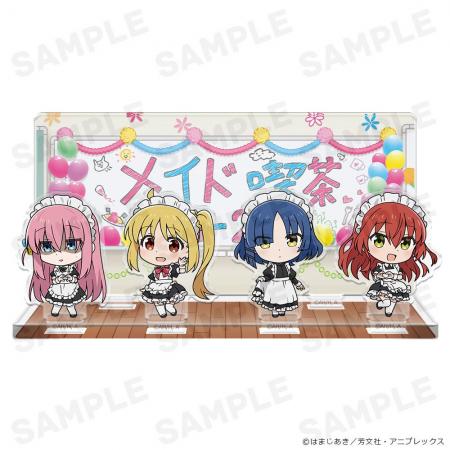 アニメ「ぼっち・ざ・ろっく!」アクリルジオラマの受 アニメ「ぼっち・ざ・ろっく!」アクリルジオラマの受