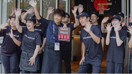 「GF RAMEN LAB 大阪・関西万博店」の184日間の来店者 「GF RAMEN LAB 大阪・関西万博店」の184日間の来店者