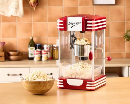 simplusから、レトロ調ポップコーンメーカーが登場。 simplusから、レトロ調ポップコーンメーカーが登場。