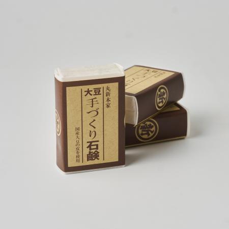 大豆の皮を練りこんだ味噌屋の石鹸、10月15日リニュ 大豆の皮を練りこんだ味噌屋の石鹸、10月15日リニュ