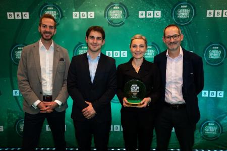 フォーミュラE、BBCグリーン・スポーツ・アワードを受 フォーミュラE、BBCグリーン・スポーツ・アワードを受