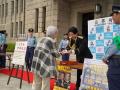警察庁特別防犯支援官 松本利夫氏 京都中京警察署で 警察庁特別防犯支援官 松本利夫氏 京都中京警察署で