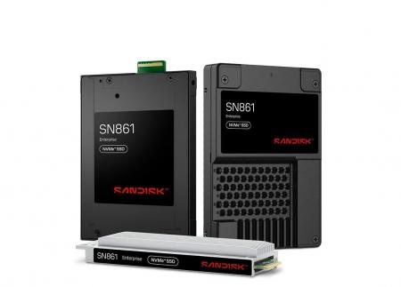 サンディスクのPCIe Gen 5エンタープライズSSDがオー サンディスクのPCIe Gen 5エンタープライズSSDがオー