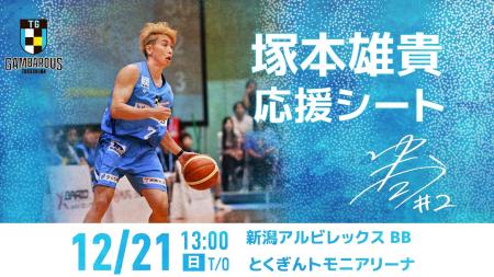 【徳島ガンバロウズ】12/21(日)vs新潟アルビレックス 【徳島ガンバロウズ】12/21(日)vs新潟アルビレックス
