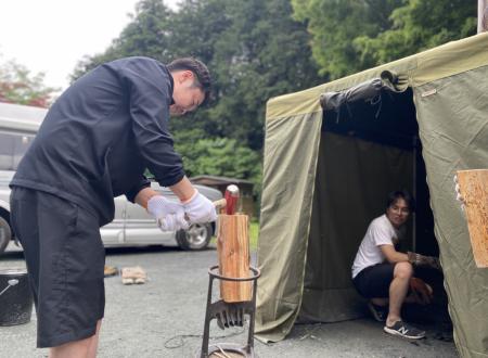 オーパークおごせでチーム力アップ! 「サウナ温め選 オーパークおごせでチーム力アップ! 「サウナ温め選