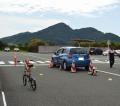 【JAF山口】“危険”な状況を安全に体験!実技型交通安 【JAF山口】“危険”な状況を安全に体験!実技型交通安