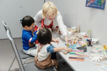 家族でアートを楽しむ体験を-エムバディジャパン、『 家族でアートを楽しむ体験を-エムバディジャパン、『