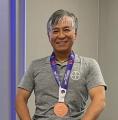 世界パラ陸上メダリストの伊藤選手と上与那原選手がNT 世界パラ陸上メダリストの伊藤選手と上与那原選手がNT