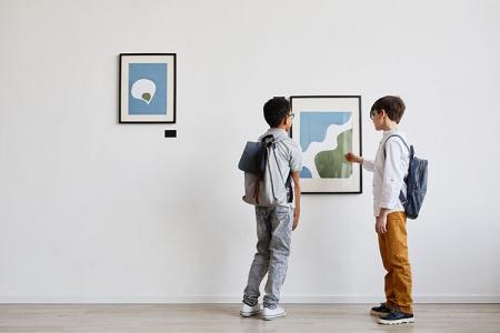 【調査結果】小中学生の86%が「芸術に興味がある」と 【調査結果】小中学生の86%が「芸術に興味がある」と