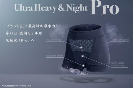 Be-A〈ベア〉史上最高峰の吸水力。多い日・夜用モデル Be-A〈ベア〉史上最高峰の吸水力。多い日・夜用モデル