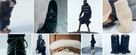 UGG & sacai ローファーとブーツを含む2025年秋冬コラ UGG & sacai ローファーとブーツを含む2025年秋冬コラ